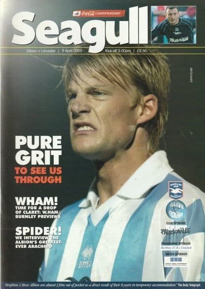 Brighton & Hove Albion v Leicester City 09-Apr-2005