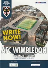AFC Wimbledon v Mansfield Town 20-Dec-2014