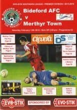 Bideford v Merthyr Town 13-Feb-2015