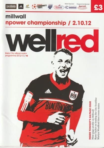 Bristol City v Millwall 02-Oct-2012