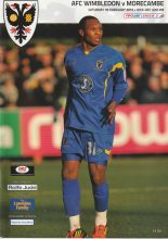 AFC Wimbledon v Morecambe 18-Feb-2012