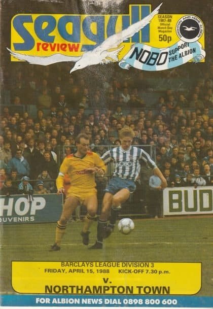 Brighton & Hove Albion v Northampton Town 15-Apr-1988