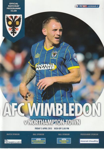 AFC Wimbledon v Northampton Town 03-Apr-2015