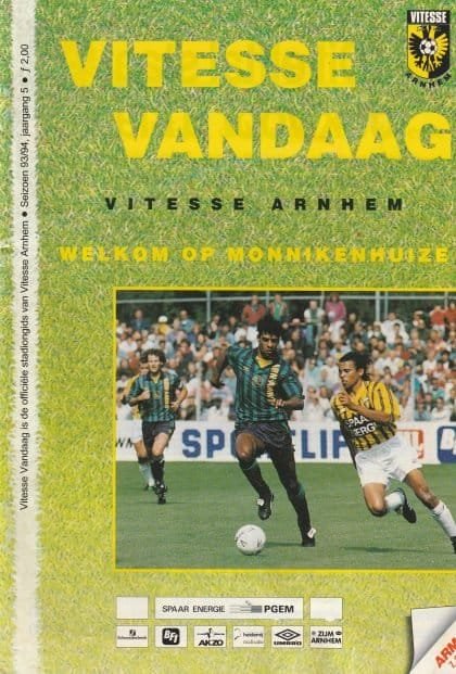 Vitesse Arnhem v Norwich City  29-Sep-1993