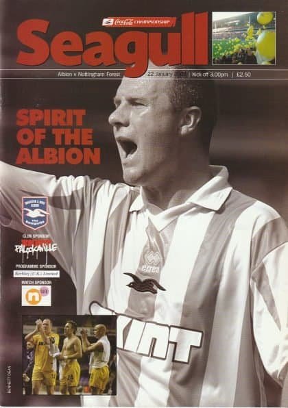 Brighton & Hove Albion v Nottingham Forest 22-Jan-2005