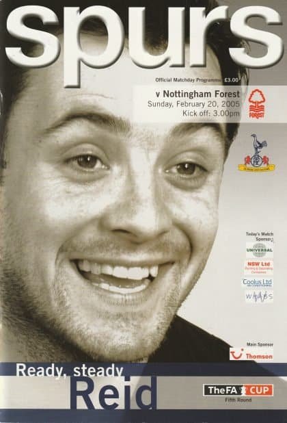 Tottenham Hotspur v Nottingham Forest  20-Feb-2005