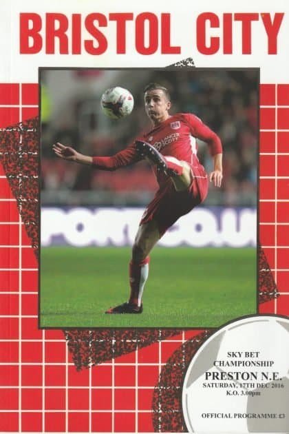Bristol City v Preston North End  17-Dec-2016