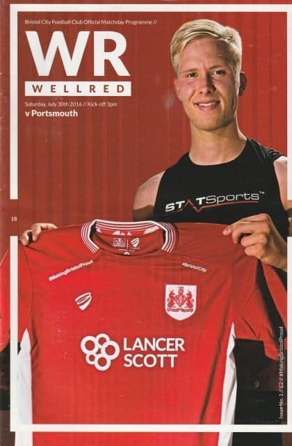 Bristol City v Portsmouth  30-Jul-2016