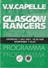 V.V. Capelle v Glasgow Rangers  07-Jul-2001