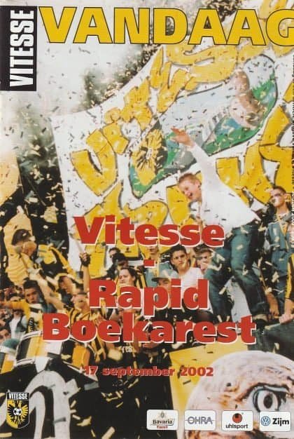 Vitesse Arnhem v Rapid Bucharest  17-Sep-2002