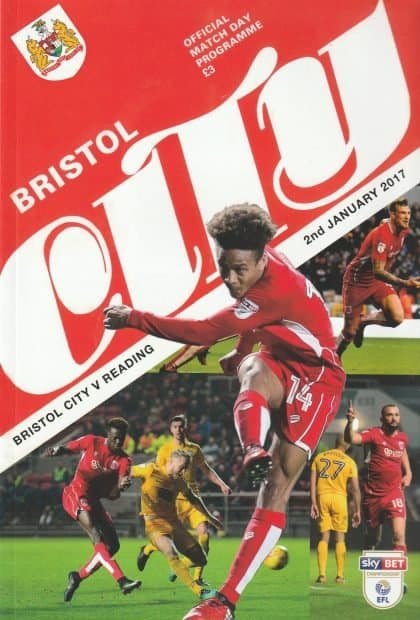 Bristol City v Reading  02-Jan-2017