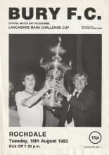 Bury v Rochdale   16-Aug-1983