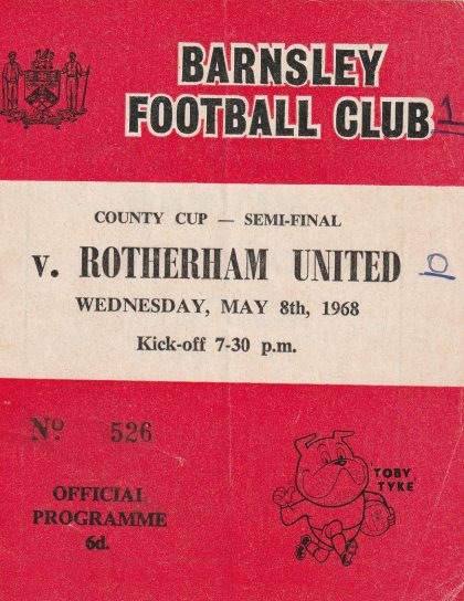 Barnsley v Rotherham United 08-May-1968