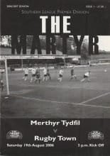 Merthyr Tydfil v Rugby Town  19-Aug-2006