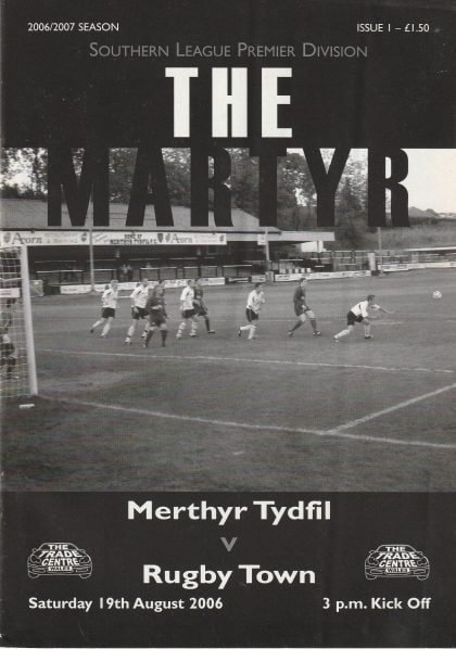 Merthyr Tydfil v Rugby Town  19-Aug-2006
