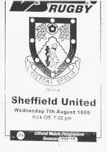 VS Rugby v Sheffield United  07-Aug-1996