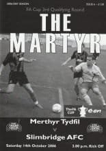 Merthyr Tydfil v Slimbridge 14-Oct-2006
