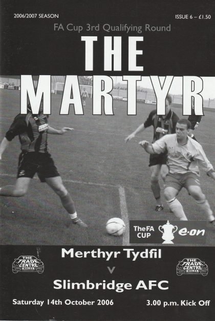 Merthyr Tydfil v Slimbridge 14-Oct-2006