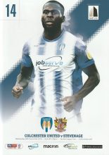 Colchester United v Stevenage  26-Dec-2018