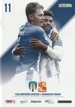 Colchester United v Swindon Town 03-Nov-2018