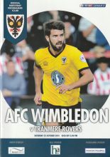 AFC Wimbledon v Tranmere Rovers  25-Oct-2014