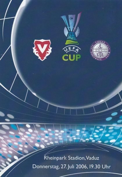 FC Vaduz v Ujpest Dosza  27-Jul-2006