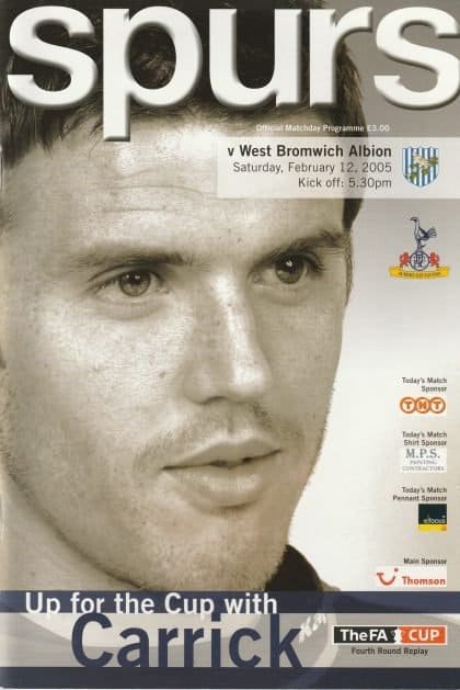 Tottenham Hotspur v West Bromwich Albion 12-Feb-2005