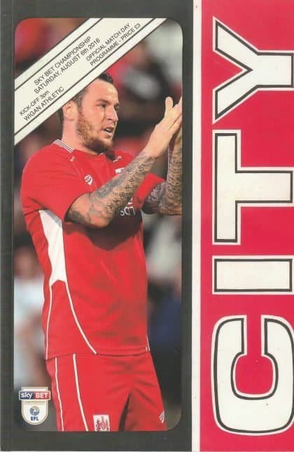 Bristol City v Wigan Athletic  06-Aug-2016