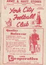 York City v Wrexham 29-Mar-1958