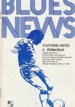 Southend United v Aldershot 13-Oct-1973