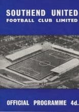 Southend United v Birmingham City  25-Jan-1964