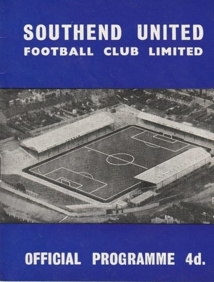 Southend United v Birmingham City  25-Jan-1964