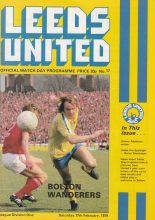 Leeds United v Bolton Wanderers  17-Feb-1979