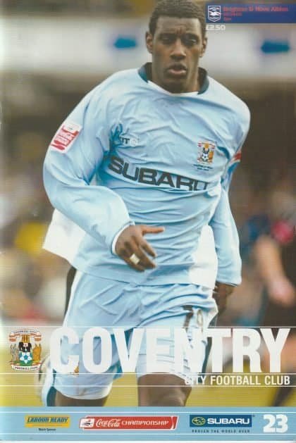 Coventry City v Brighton & Hove Albion 02-Apr-2005