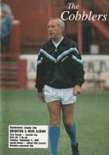 Northampton Town v Brighton & Hove Albion 04-Sep-1990