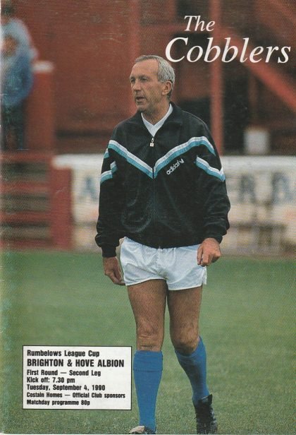 Northampton Town v Brighton & Hove Albion 04-Sep-1990