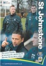 St Johnstone v Bristol City  28-Jul-2012