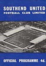 Southend United v Bristol City  30-Nov-1963