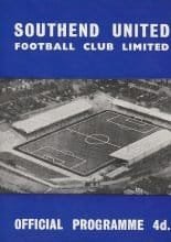 Southend United v Bristol Rovers 18-Jan-1964