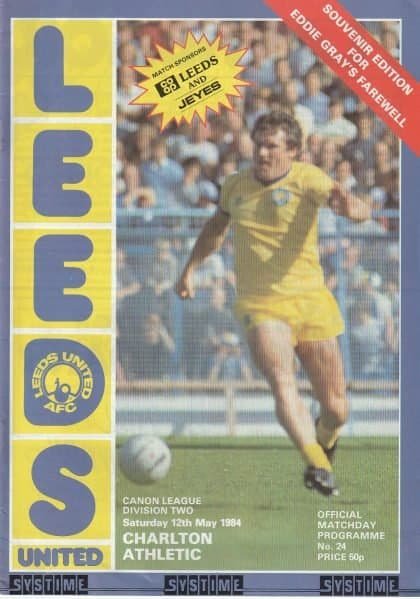 Leeds United v Charlton Athletic 12-May-1984