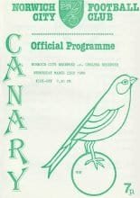 Norwich City Reserves v Chelsea Reserves 23-Mar-1988