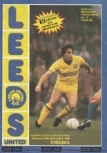 Leeds United v Chelsea 26-Nov-1983