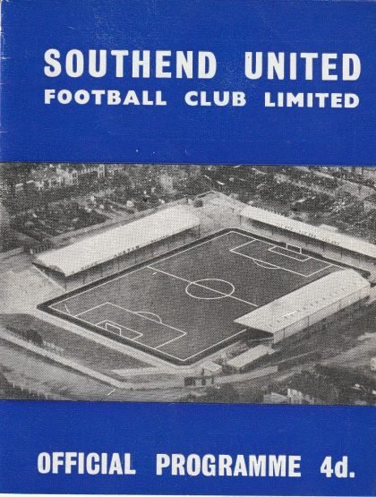Southend United v Coventry City  02-Nov-1963