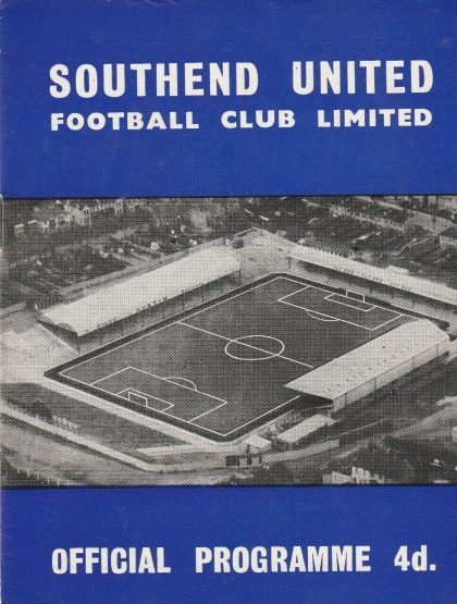 Southend United v Crystal Palace 26-Dec-1963