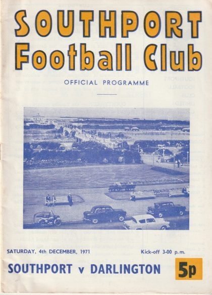 Southport v Darlington  04-Dec-1971