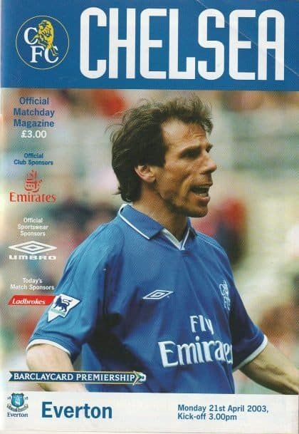 Chelsea v Everton 21-Apr-2003
