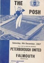 Peterborough United v Falmouth  09-Dec-1967