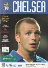 Chelsea v Gillingham 06-Nov-2002