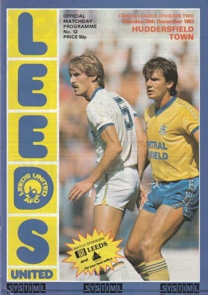Leeds United v Huddersfield Town 26-Dec-1983