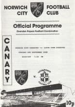 Norwich City Reserves v Luton Town Reserves  06-Sep-1988